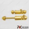 Chốt cửa cao cấp màu đồng vàng NKD082-DV (Phủ bì 100mm, Màu Đồng Vàng)