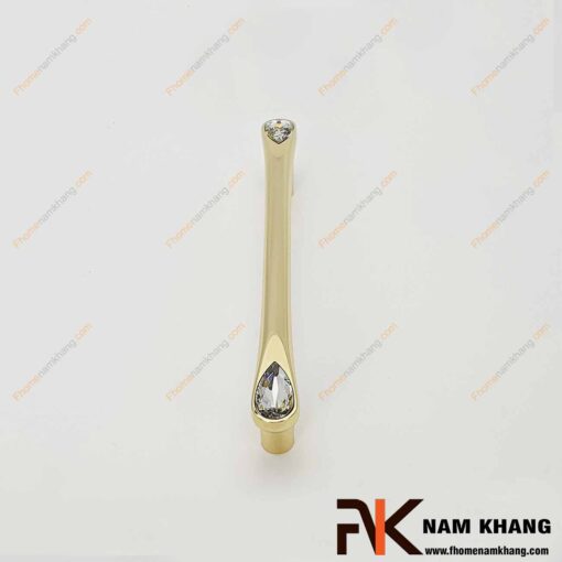 Tay nắm tủ kết hợp đá pha lê NK439-VND (Màu Vàng)