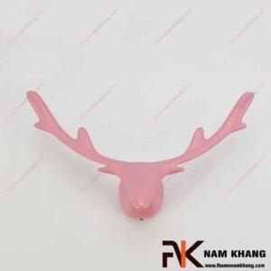 Móc treo tường dạng đầu hươu NK457-H (Màu Hồng)
