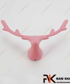 Móc treo tường dạng đầu hươu NK457-H (Màu Hồng)