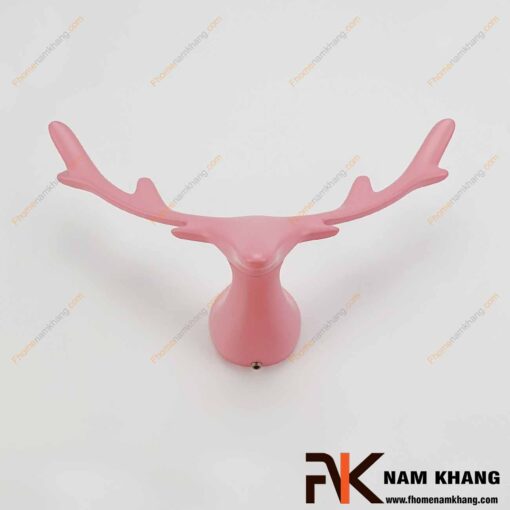 Móc treo tường dạng đầu hươu NK457-H (Màu Hồng)