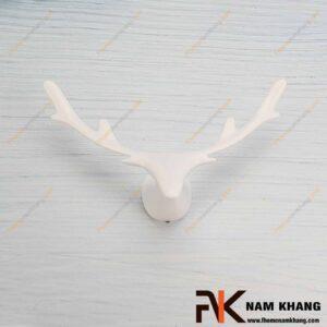 Móc treo tường dạng đầu hươu NK457-T (Màu Trắng)