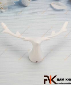 Móc treo tường dạng đầu hươu NK457-T (Màu Trắng)