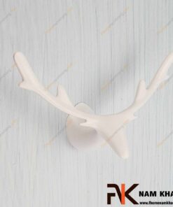 Móc treo tường dạng đầu hươu NK457-T (Màu Trắng)