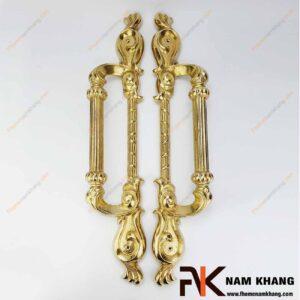 Tay nắm cửa chính bằng đồng NKD122