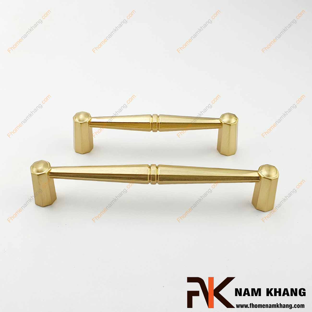 Tay nắm tủ màu vàng mờ NK414-VM