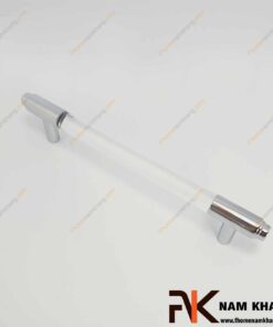 Tay nắm tủ dạng thanh tròn NK465-TB (Màu Trắng Bạc)