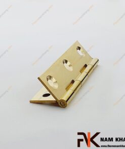 Bản lề lá tủ bằng đồng cao cấp NK470-8FDO (Màu Đồng Vàng)