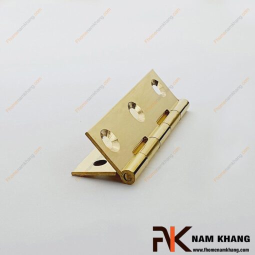 Bản lề lá tủ bằng đồng cao cấp NK470-8FDO (Màu Đồng Vàng)
