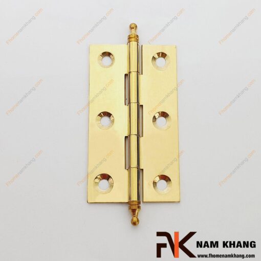 Bản lề lá tủ bằng đồng cao cấp NK471M-6FDO (Màu Đồng Vàng)