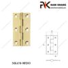 Bản lề cửa tủ màu đồng vàng NK470-9FDO (Màu Đồng Vàng)