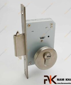 Khóa âm cửa lùa bằng inox cao cấp NK556-INOX (Màu Inox)