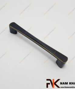 Tay cầm cửa tủ bằng đồng NK206D-BCF FHOMENAMKHANG