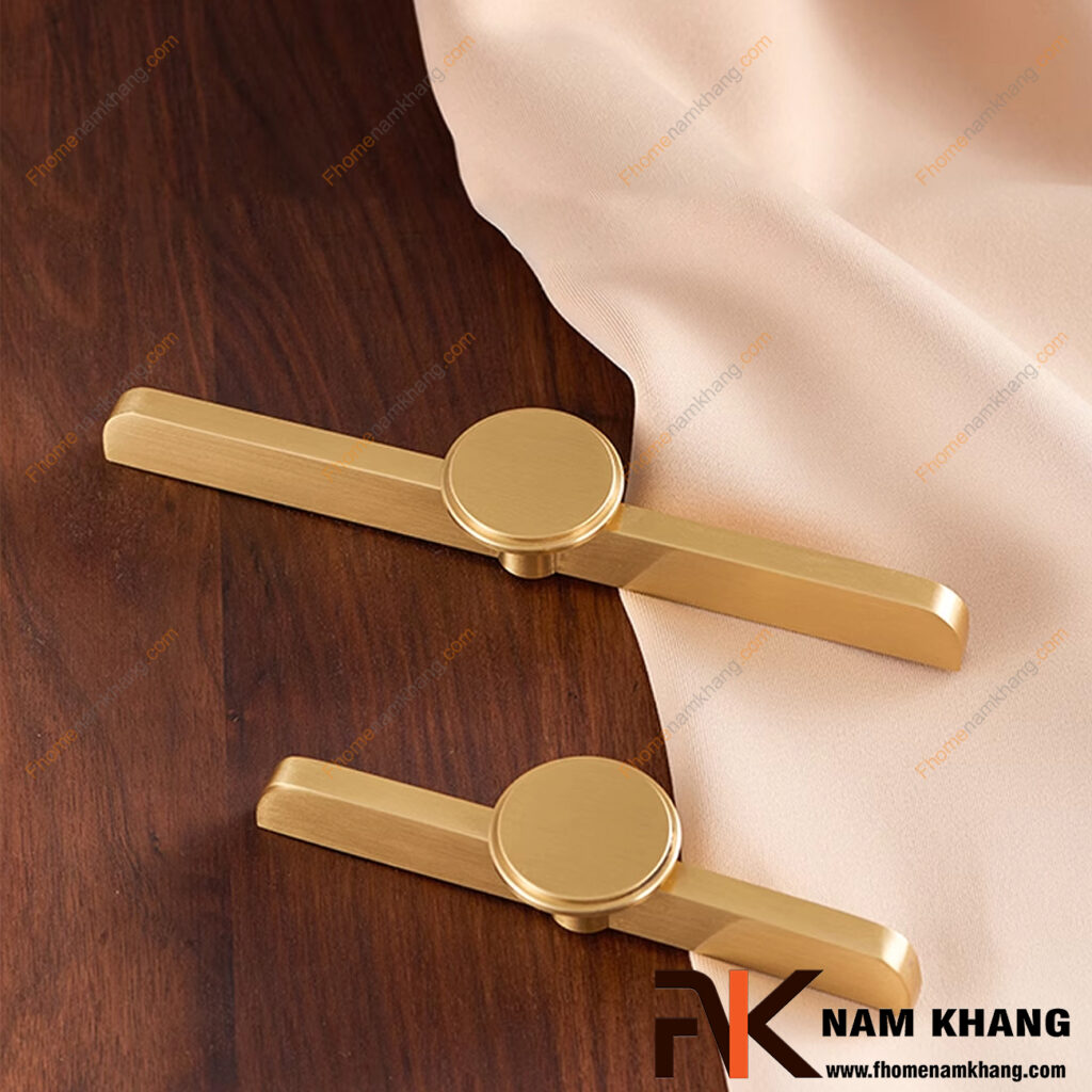 15 Mẫu tay nắm tủ đồng giúp không gian thêm đẳng cấp