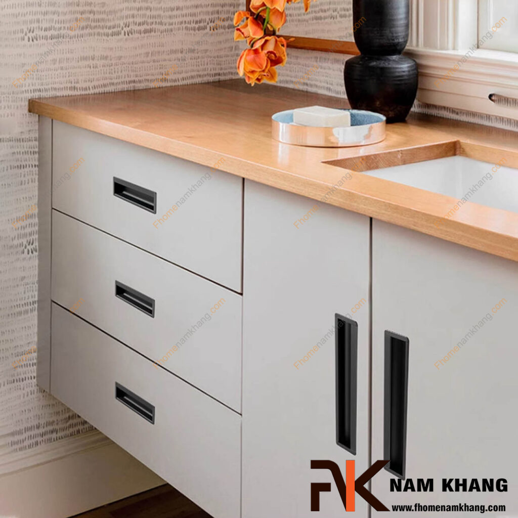 20+ mẫu tay nắm âm tối giản cho căn hộ nhỏ