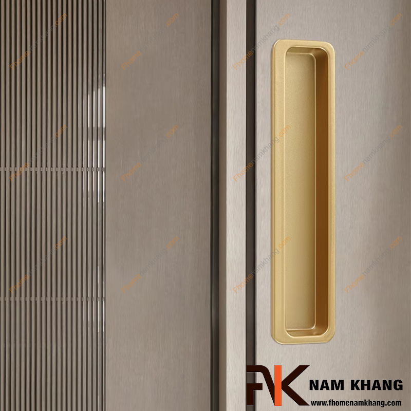 5 Mẫu tay nắm âm tủ đẹp đang thịnh hành năm nay