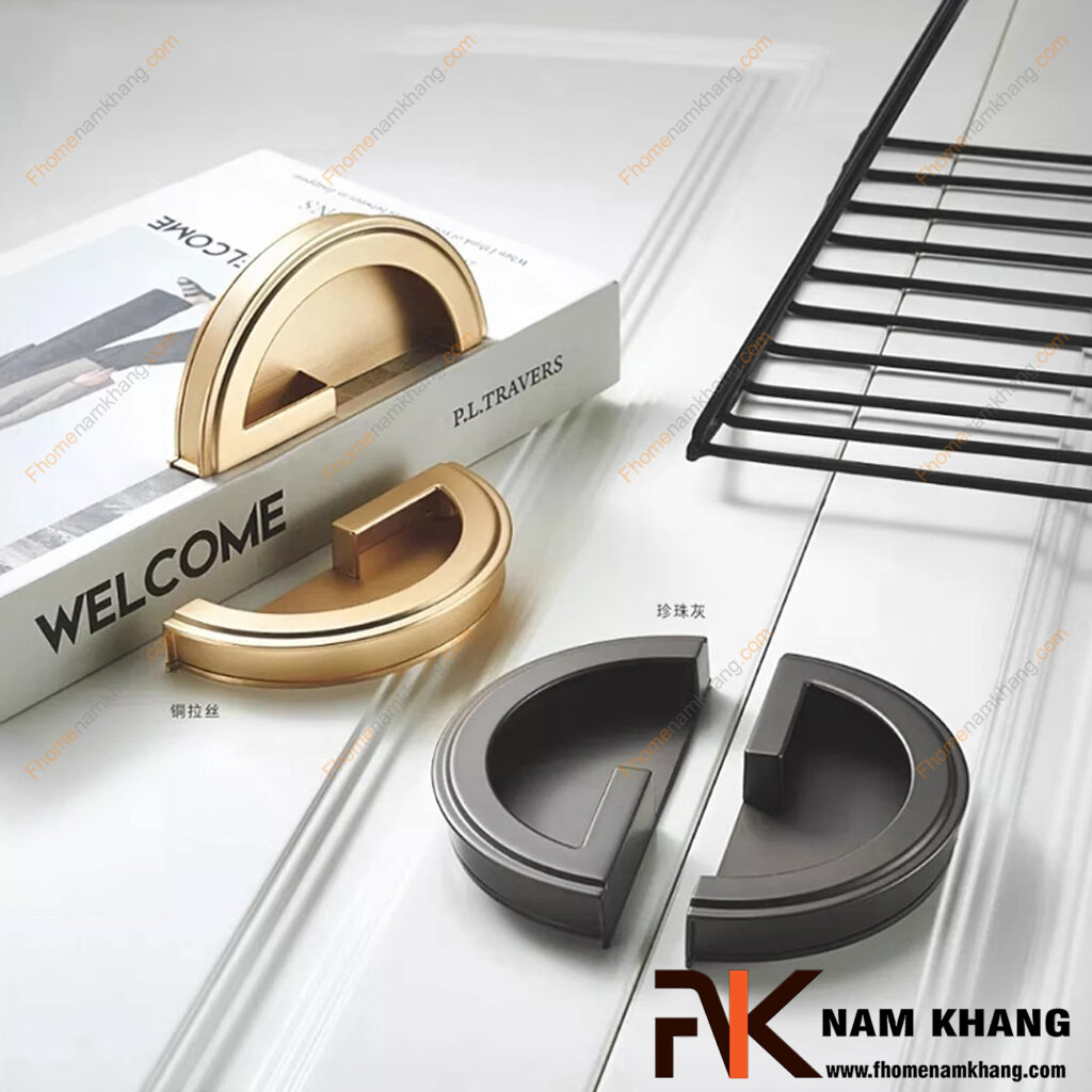 5 Mẫu tay nắm âm tủ đẹp đang thịnh hành năm nay