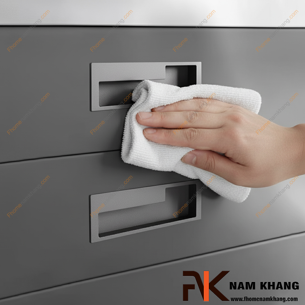 TOP 10 mẫu tay nắm âm tủ bếp đẹp, tiện lợi và dễ vệ sinh
