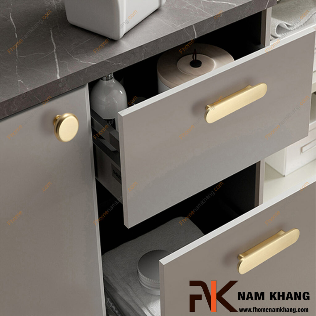TOP 10 mẫu tay nắm tủ màu vàng sang trọng và được ưa chuộng nhất năm 2025