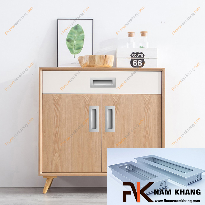 Xu hướng thiết kế tay nắm âm cho tủ bếp hiện đại 2025