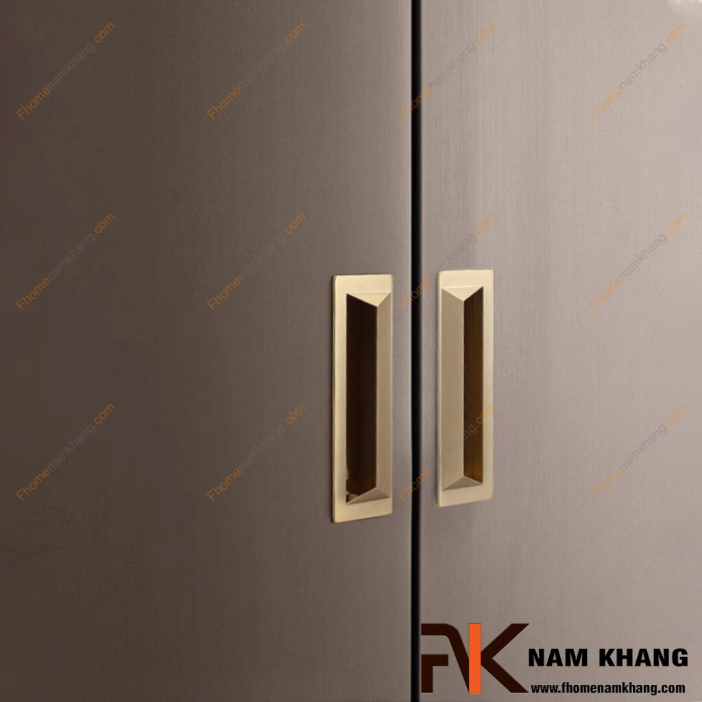 Xu hướng thiết kế tay nắm âm cho tủ bếp hiện đại 2025
