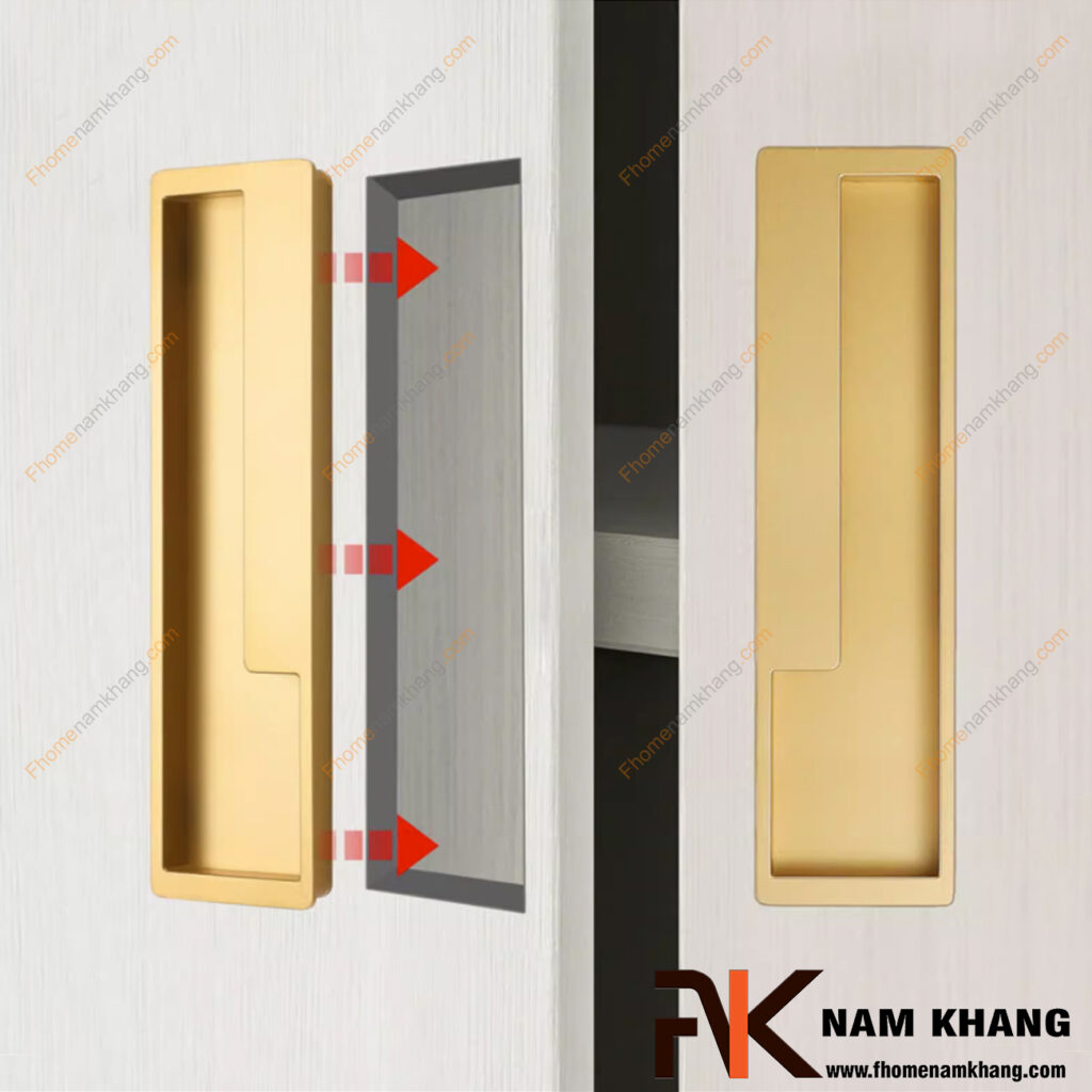 5 Cách phối tay nắm âm giúp căn hộ nhỏ trông rộng hơn