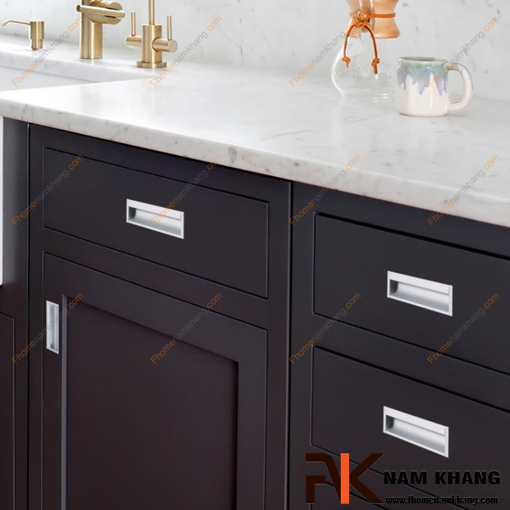 5 Cách phối tay nắm âm giúp căn hộ nhỏ trông rộng hơn