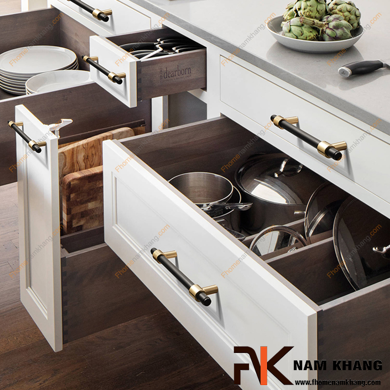 5 kiểu tay nắm tủ đẹp – rẻ nhưng vẫn bền và sang trọng