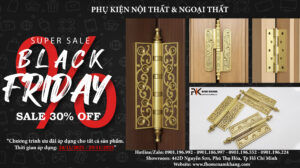 Black friday 2025 tay nắm cửa tủ khóa cửa bản lề cửa FHOMENAMKHANG