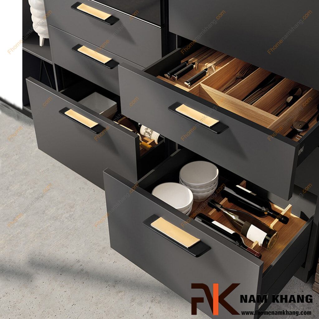 Có nên dùng tay nắm tủ hợp kim cho nhà bếp và phòng ngủ?