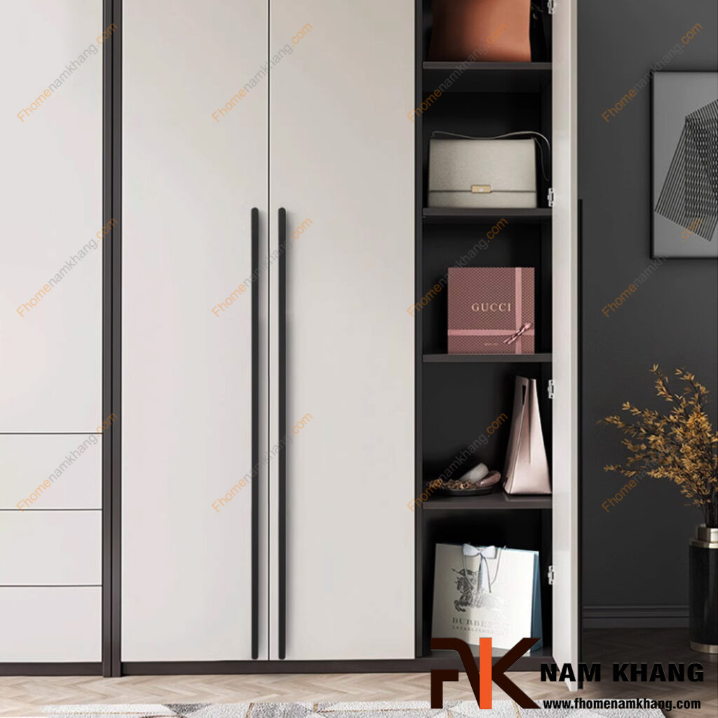 Kích thước tay nắm tủ quần áo tiêu chuẩn: Cách chọn size phù hợp cho từng loại tủ