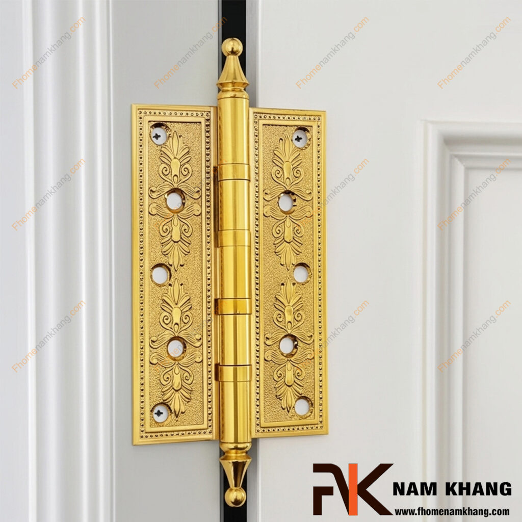 Bản lề lá cửa gỗ là gì? Cách chọn & lắp đúng chuẩn để cửa bền 10 năm