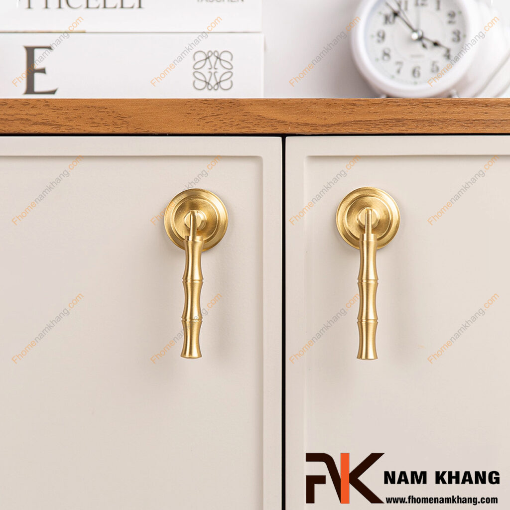 Tay nắm tủ bằng đồng phù hợp với những phong cách nội thất nào?