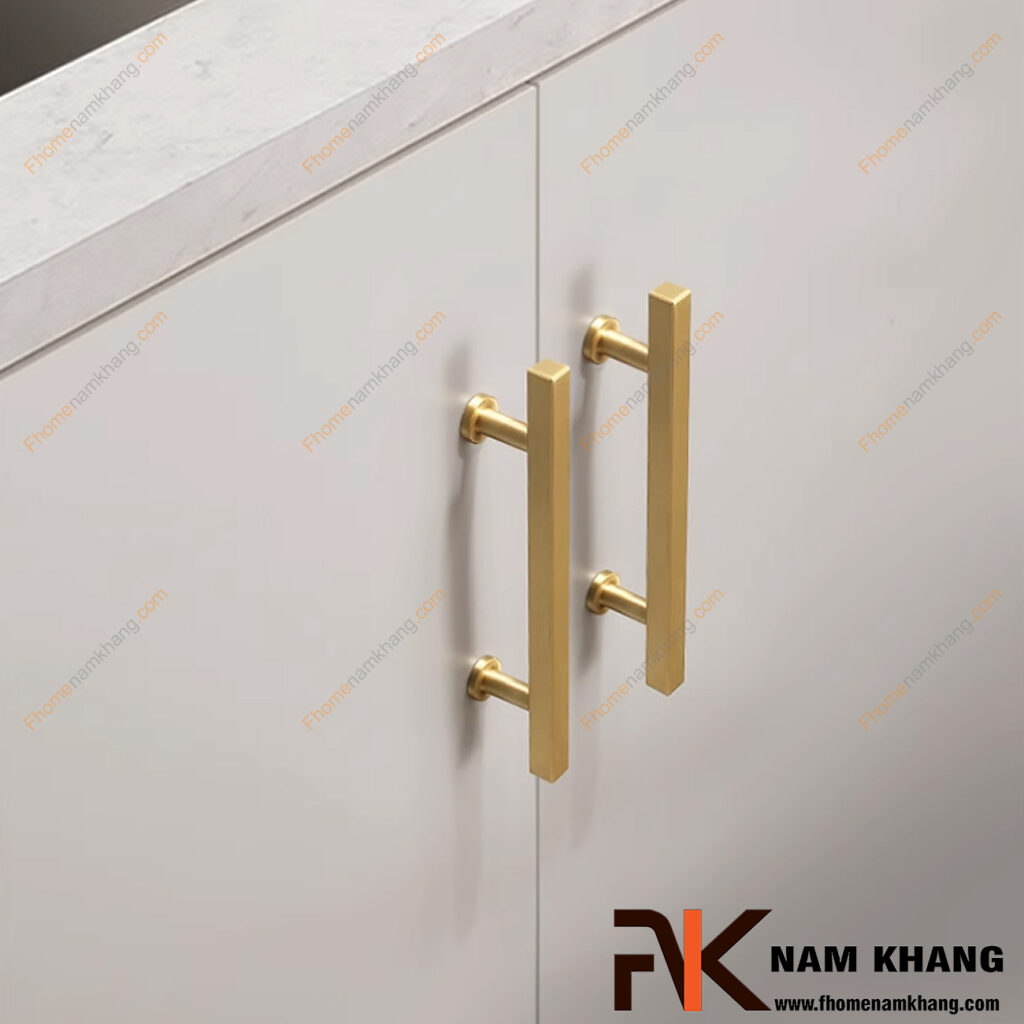 Ưu điểm nổi bật của tay nắm tủ bằng đồng so với inox và hợp kim