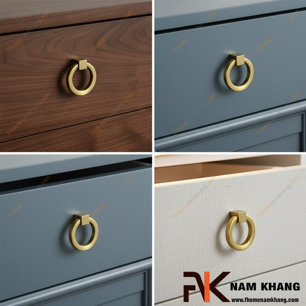 Tay nắm tủ đồng: Lựa chọn sang trọng cho nội thất