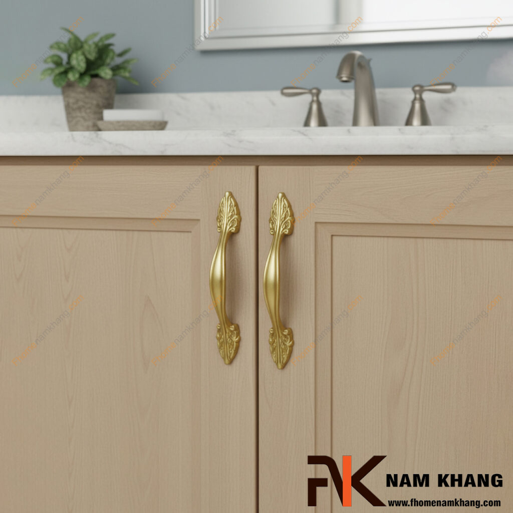 Tay nắm tủ hợp kim kẽm cao cấp: Ưu điểm và 20 mẫu đẹp