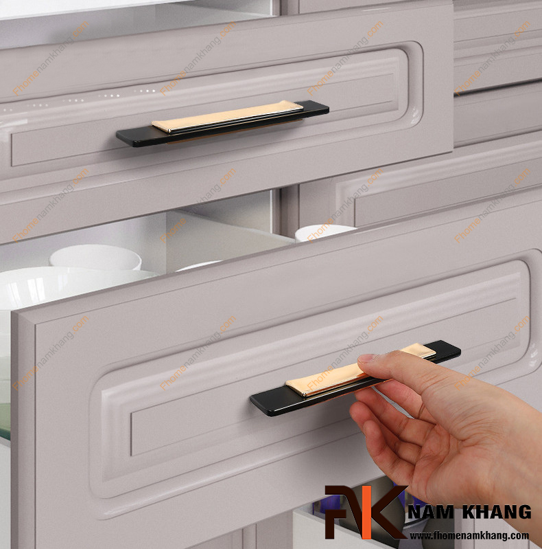 Tay nắm tủ hợp kim kẽm cao cấp: Ưu điểm và 20 mẫu đẹp