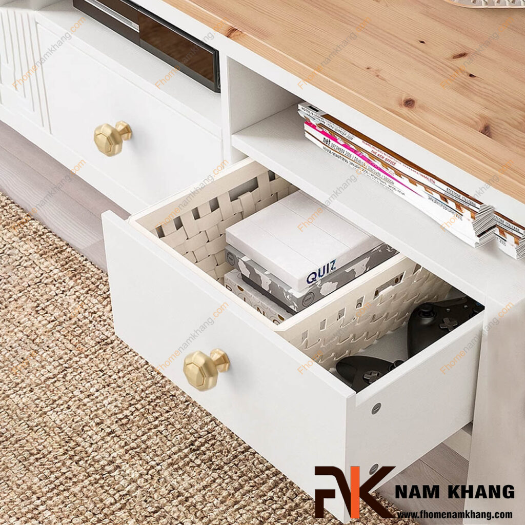 Núm tay nắm tủ - Giải pháp cho ngăn kéo nhỏ