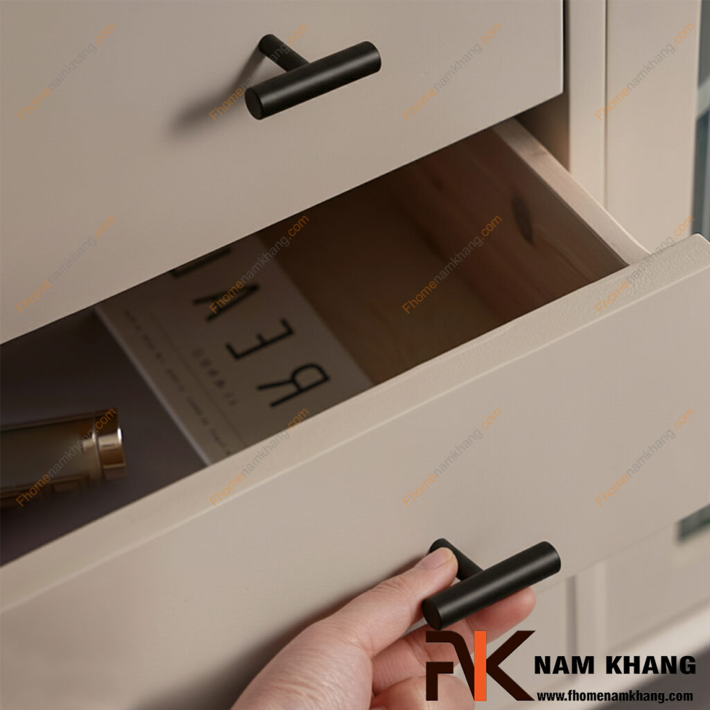Núm tay nắm tủ - Giải pháp cho ngăn kéo nhỏ