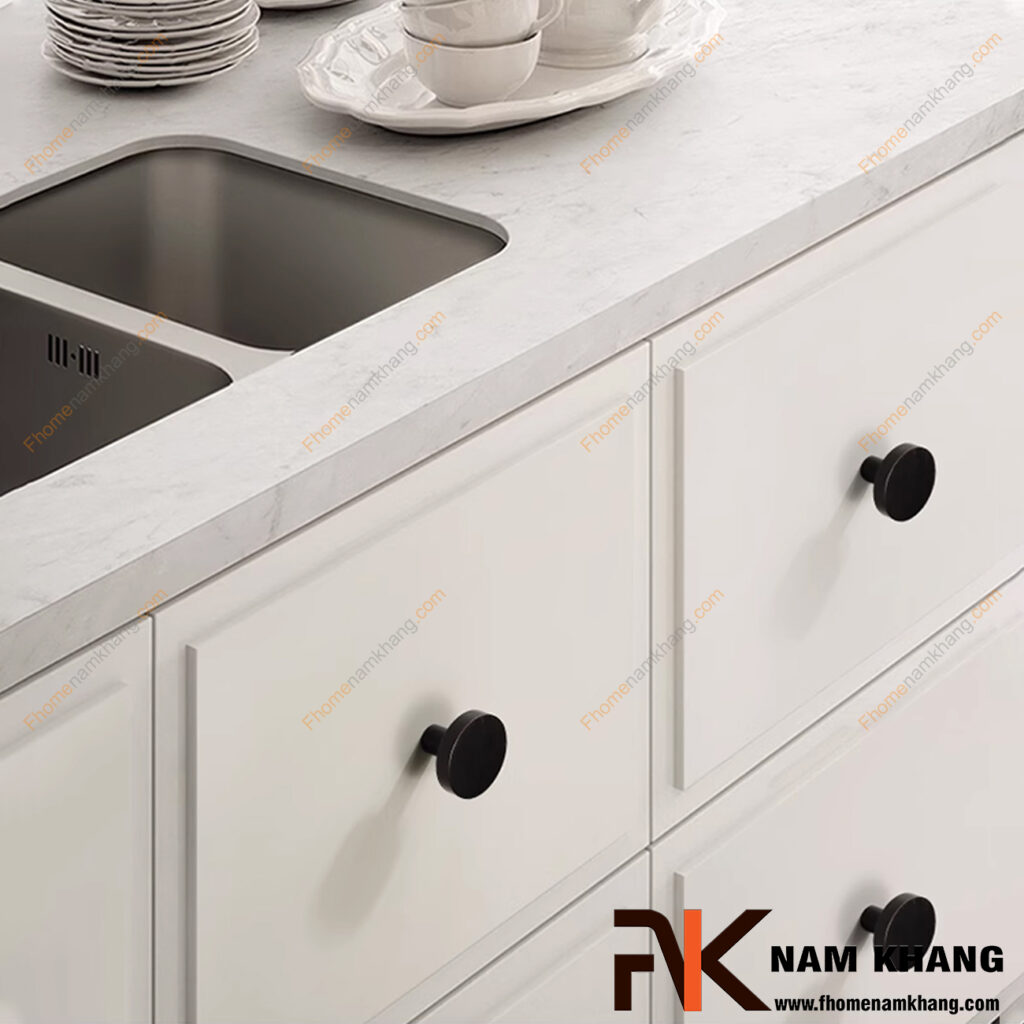 Núm tay nắm tủ - Giải pháp cho ngăn kéo nhỏ