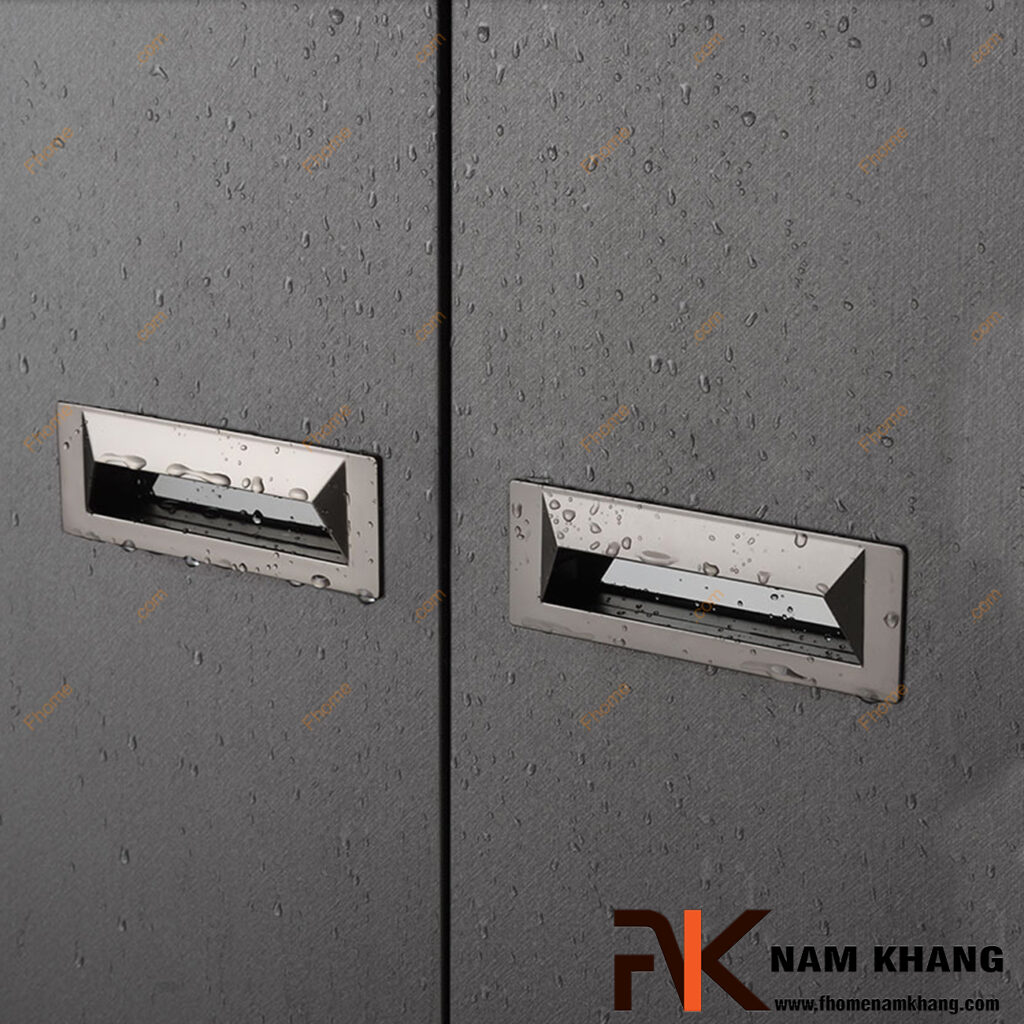 Tay nắm âm tủ - Giải pháp thiết kế tủ hiện đại