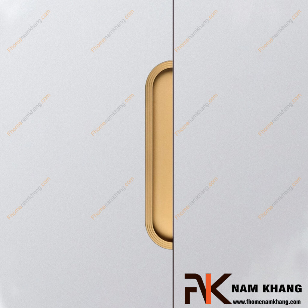Tay nắm âm tủ - Giải pháp thiết kế tủ hiện đại