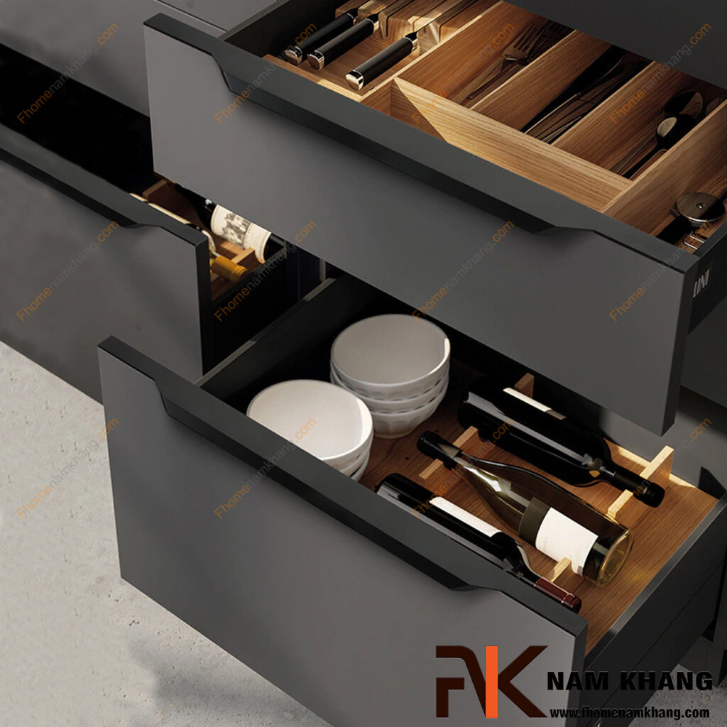 Top 10 mẫu tay nắm tủ bếp đẹp hiện đại được ưa chuộng nhất