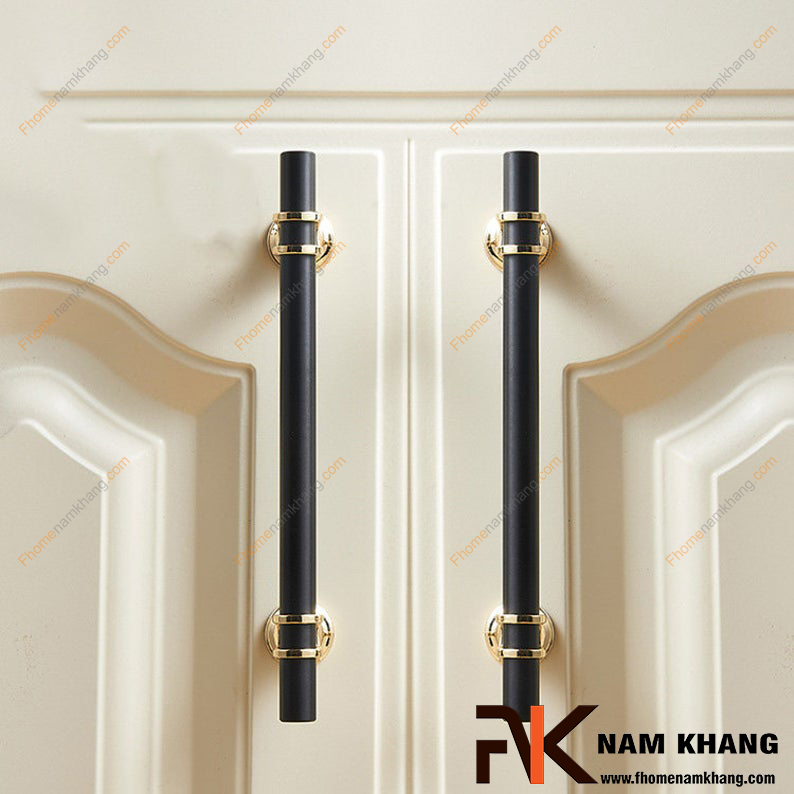 5 Mẫu tay nắm tủ màu đen đẹp cho căn bếp hiện đại