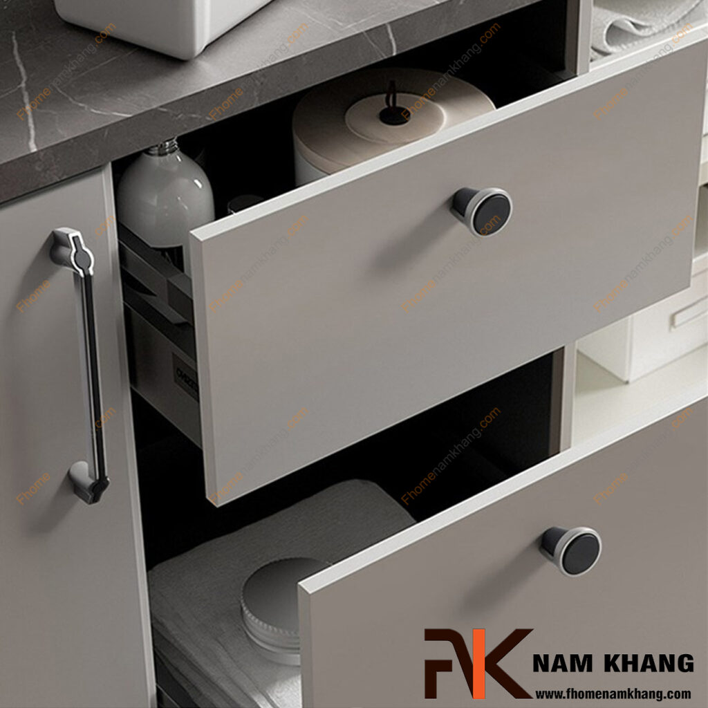 5 Mẫu tay nắm tủ màu đen đẹp cho căn bếp hiện đại