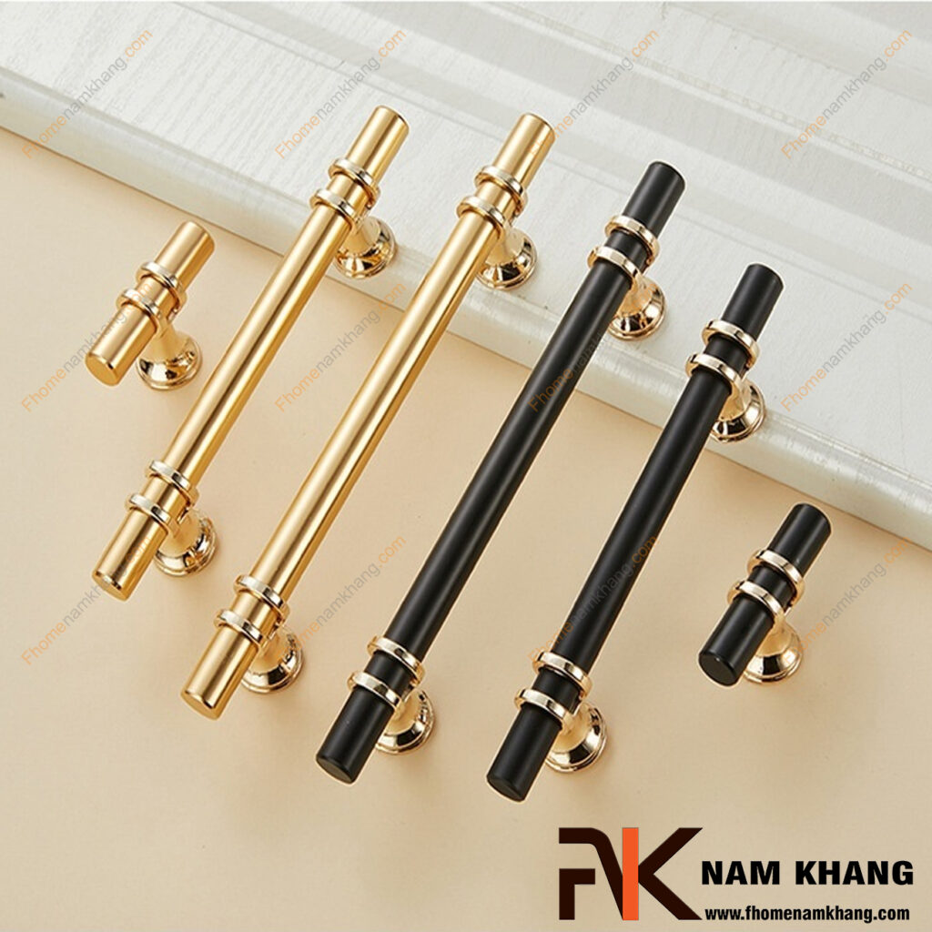 Tay nắm tủ màu đen, vàng – xu hướng mới 2026
