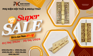 Sale bản lề cửa cao cấp FHOMENAMKHANG