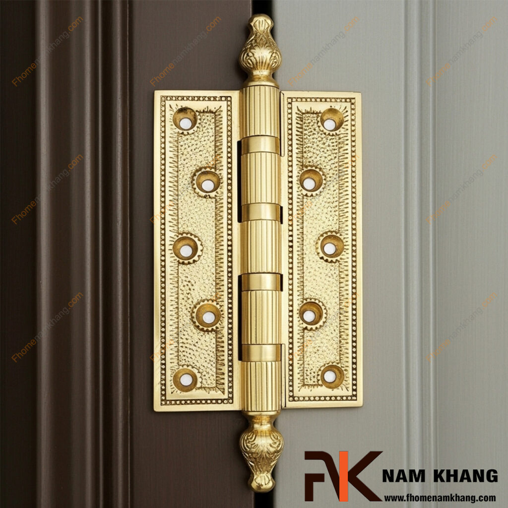 Cách chọn bản lề cửa gỗ chịu lực tốt, bền đẹp