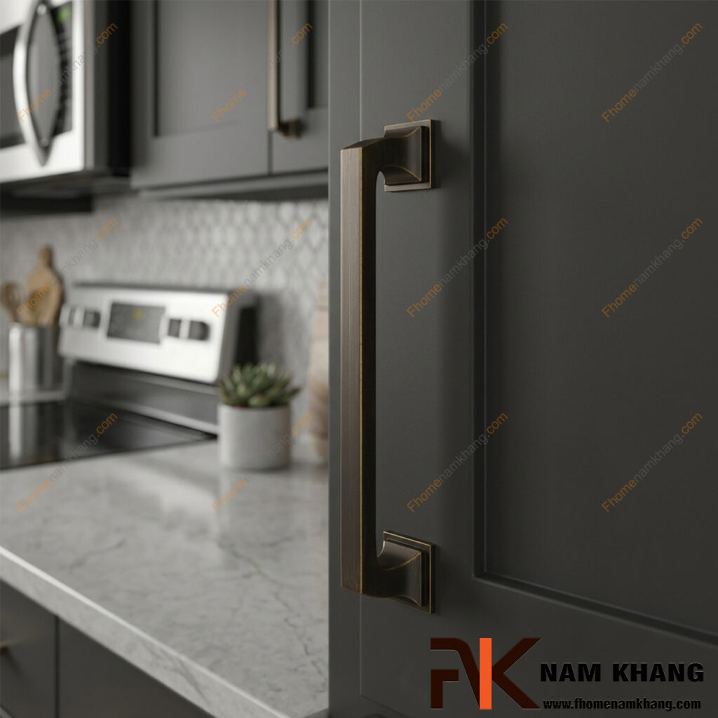Cách chọn tay nắm tủ quần áo màu đồng cổ phù hợp với nội thất