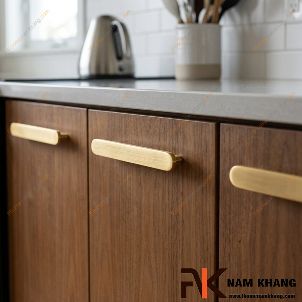 Cách chọn tay nắm tủ quần áo màu đồng cổ phù hợp với nội thất